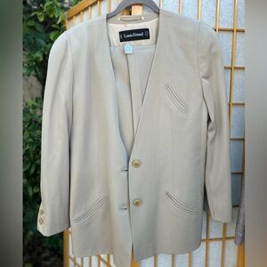 1980s Louis Féraud 2-piece skirt suit (jacket + pencil skirt)